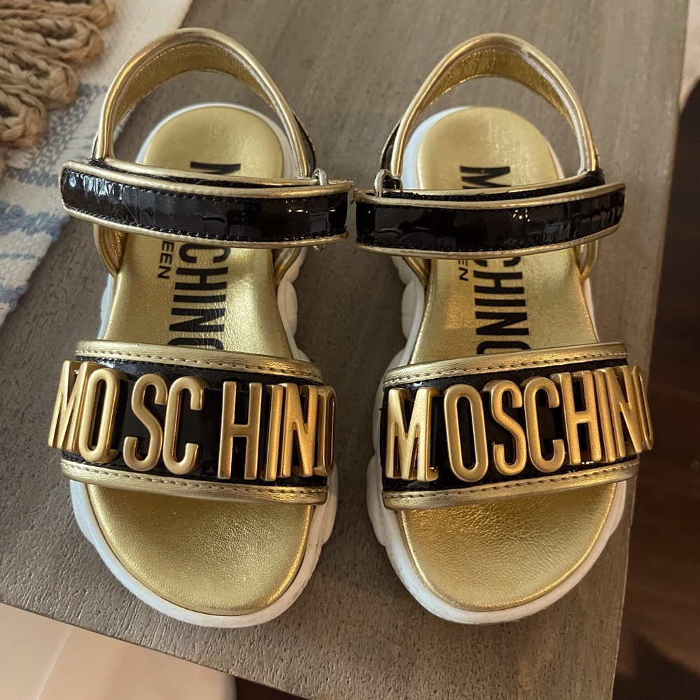 Moschino kids sandals